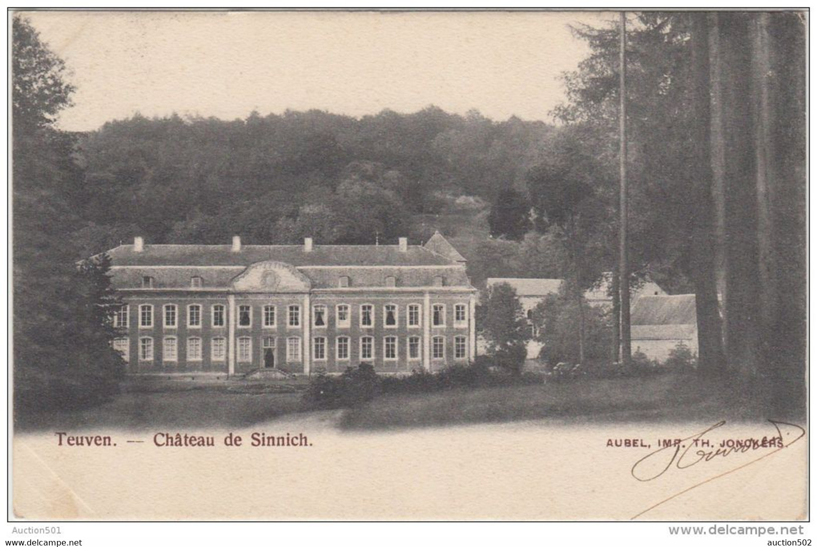 23974g  CHATEAU De SINNICH - Teuven - 1903 - Voeren