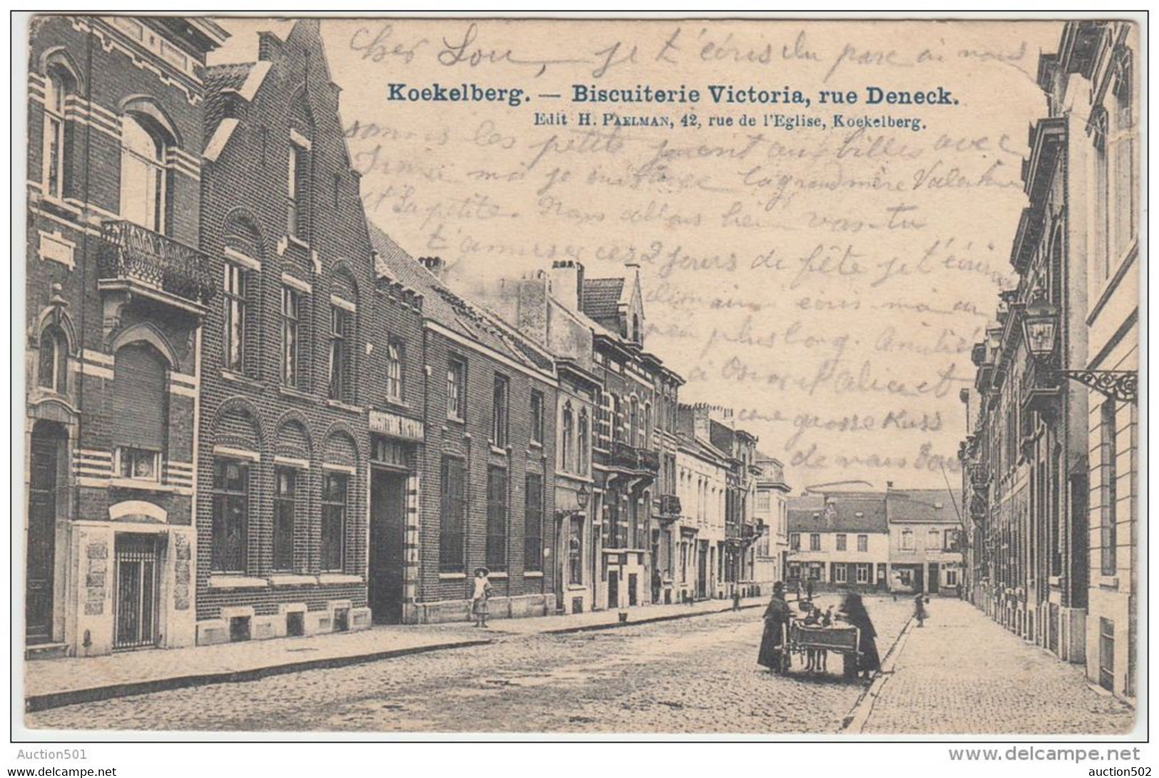 23978g BISCUITERIE VICTORIA - RUE DENECK - Koekelberg - Koekelberg