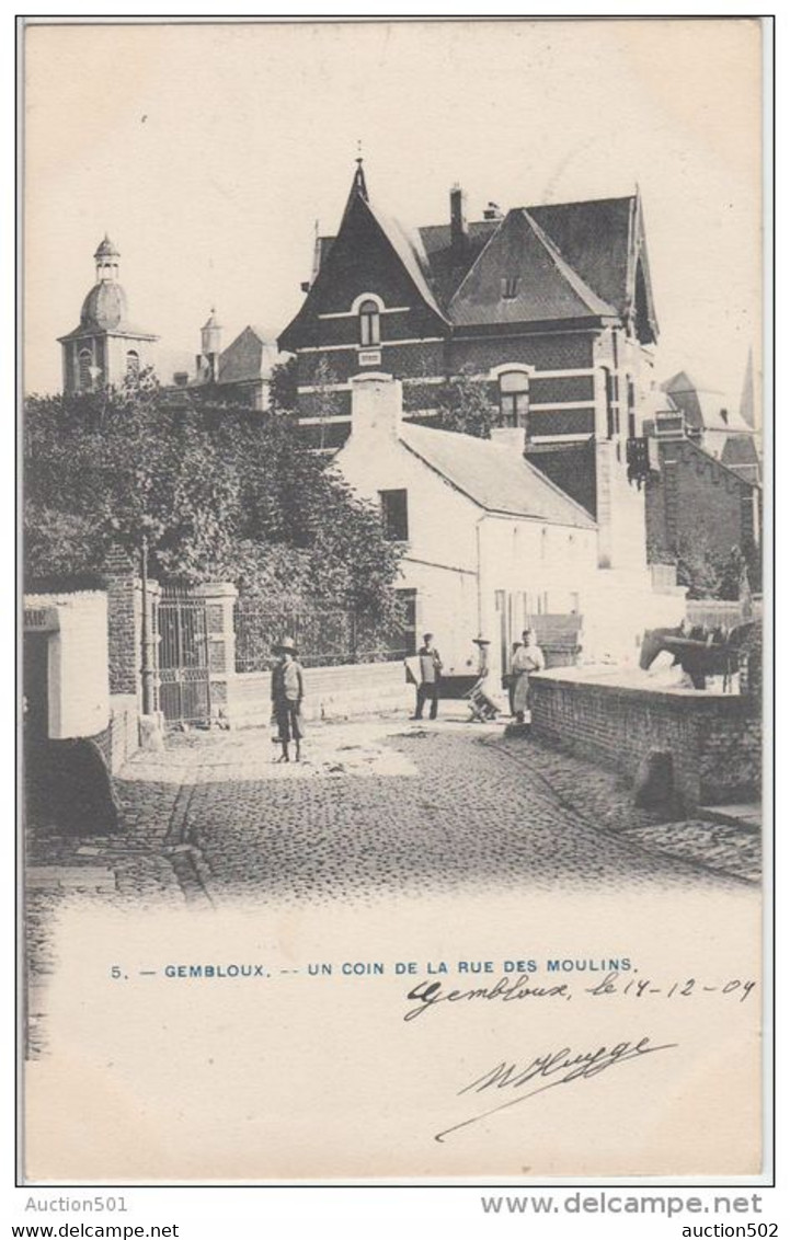 24013g RUE Des MOULINS - Gembloux - 1904 - Gembloux
