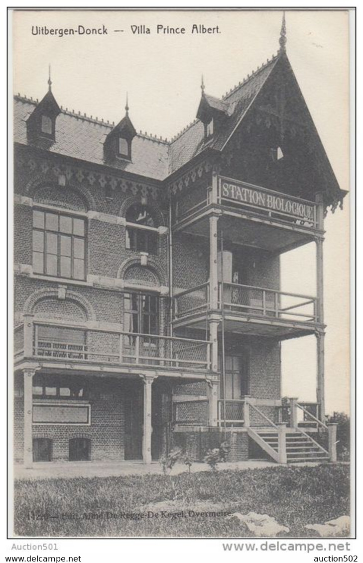24377g  STATION BIOLOGIQUE - VILLA PRINCE ALBERT - Uitbergen-Donck - 1908 - Berlare