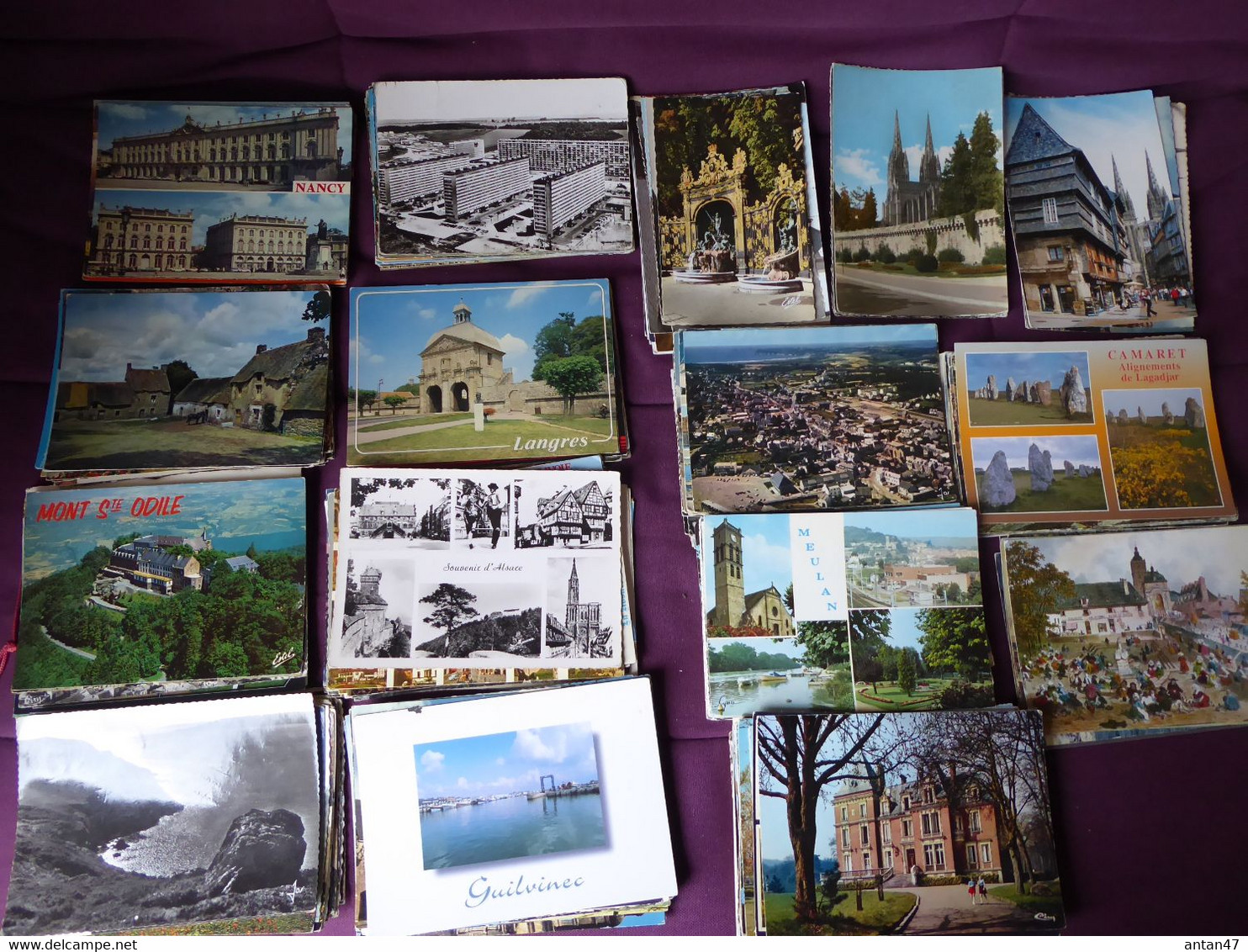Lot De 1000 Cartes SM FRANCE - 500 Postcards Min.