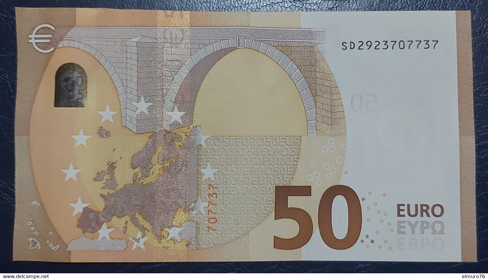 50 EURO S046B2 Italy Lagarde Serie SD Ch 92 Perfect UNC - 50 Euro