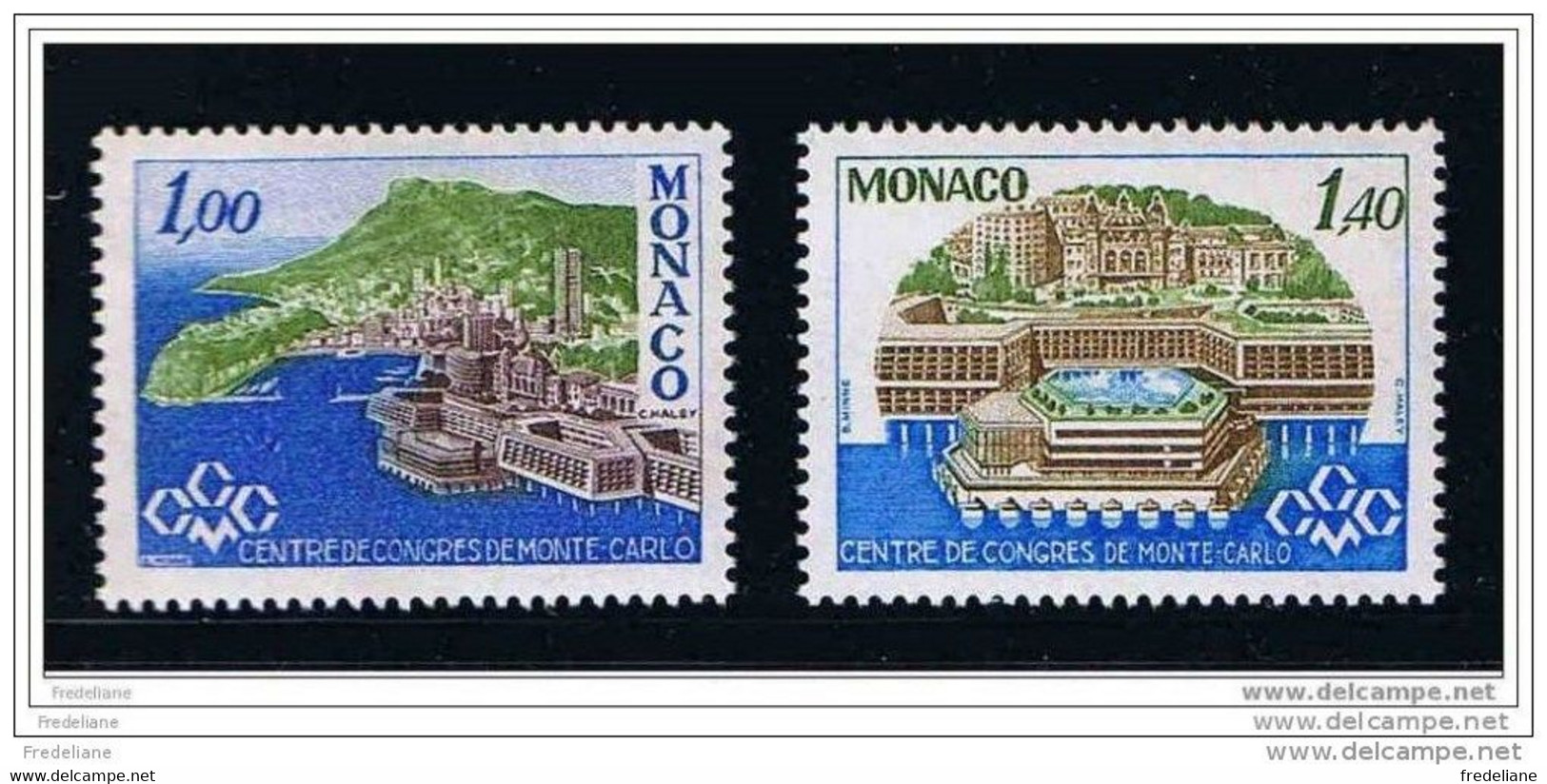 MONTE CARLO - Y&T : 1136/7 - 1978*** - Otros & Sin Clasificación