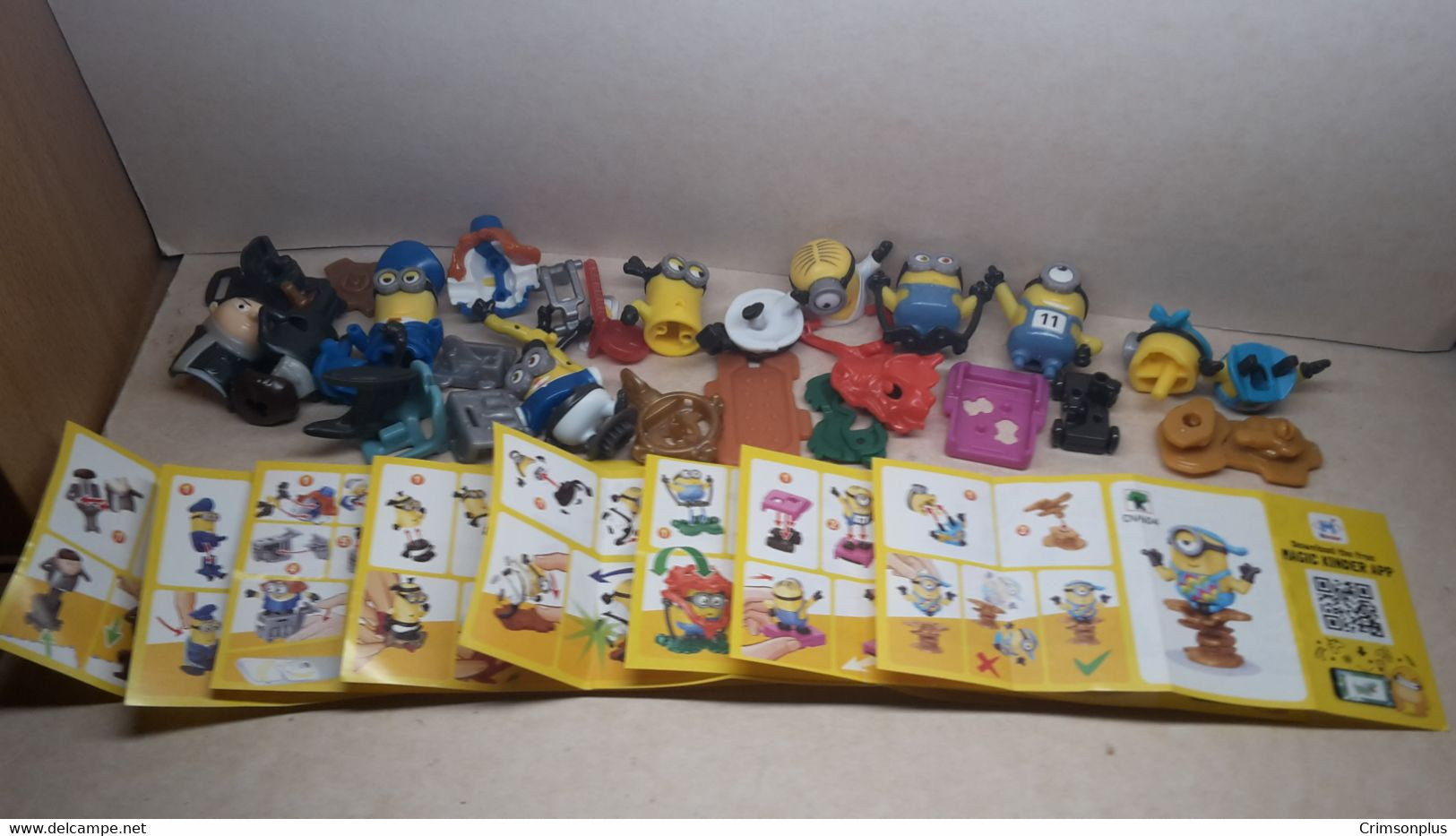 2020 Ferrero - Kinder Surprise - DV597 -DV604 - Minions - The Rise Of Gru - Complete Set + 8 BPZ - Monoblocchi