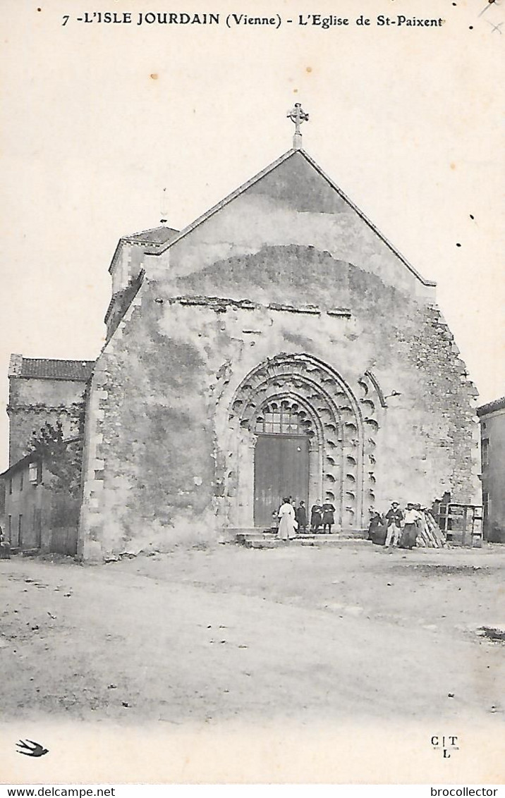 ISLE JOURDAIN ( 86 ) -  Eglise De St Paixent - L'Isle Jourdain