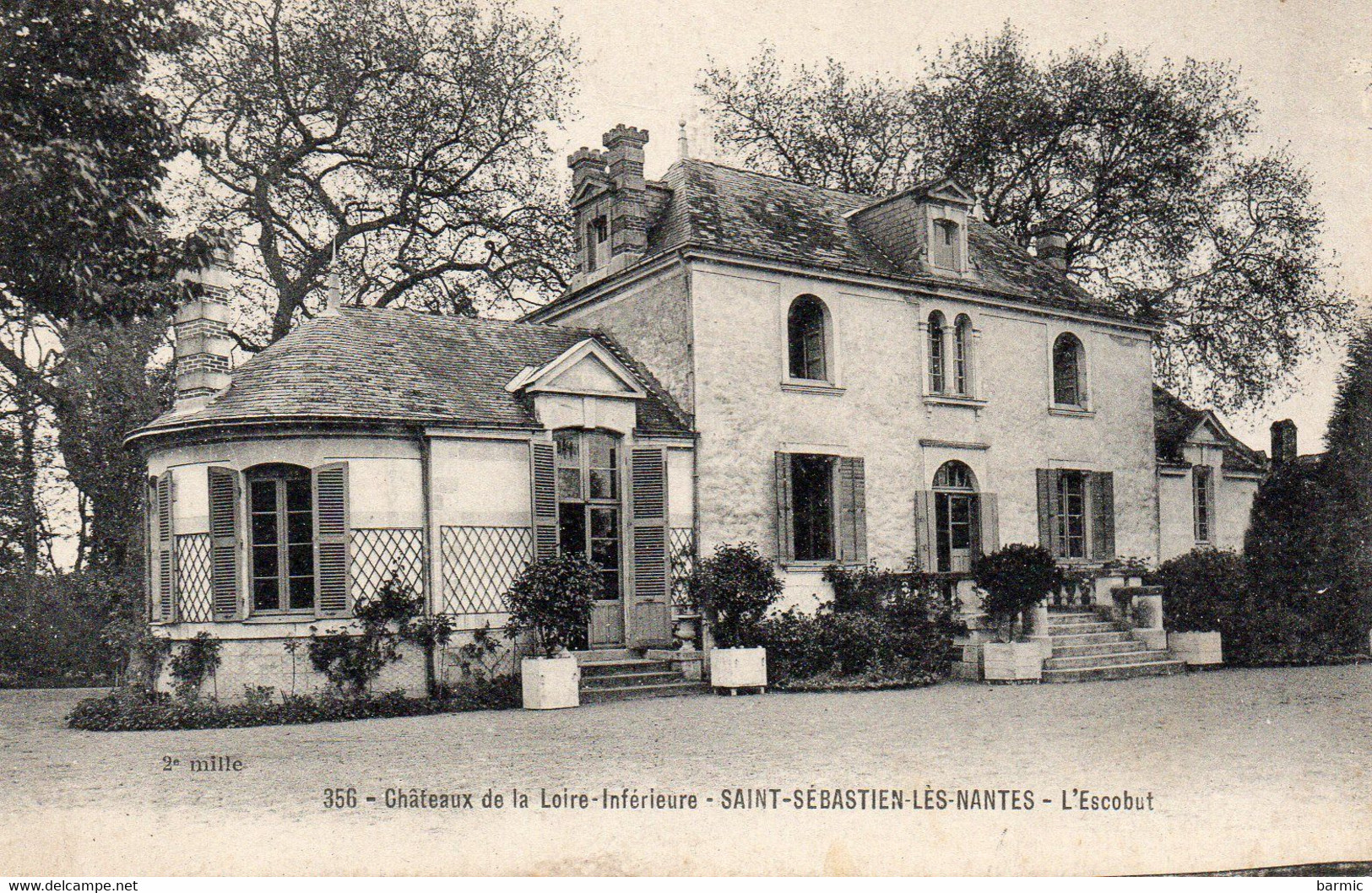 SAINT SEBASTIEN LES NANTES, CHATEAUS DE LA LOIRE, L ESCOBUT REF 5631 - Saint-Sébastien-sur-Loire