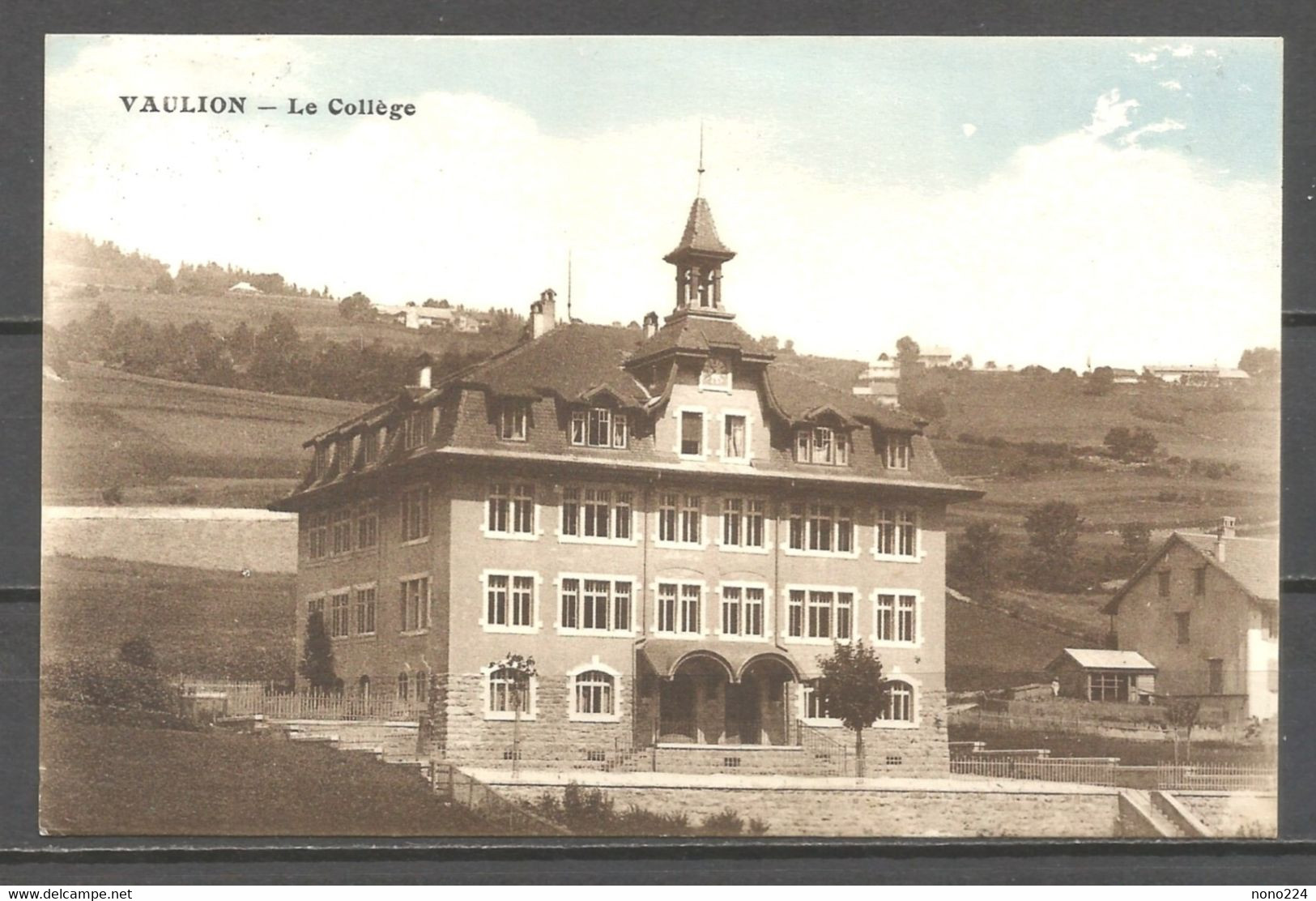 Carte P De 1925 ( Vaulion Le Collège ) - Vaulion