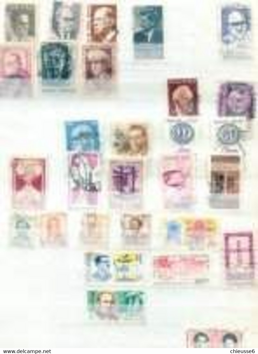 Brésil Lot Timbres Oblitérés + 500 Timbres - Collezioni & Lotti