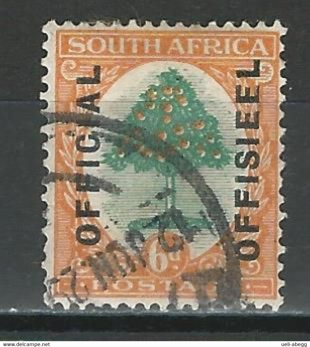 South Africa SG O6, Mi D10 O - Servizio