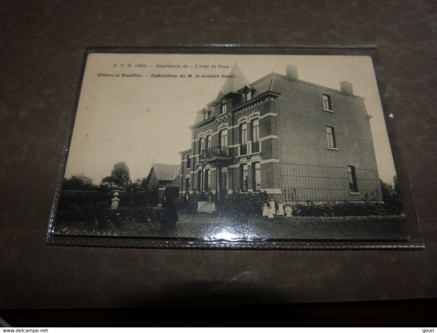 Carte Postale Villers Le Bouillet Habitation Notaire Jonet - Villers-le-Bouillet