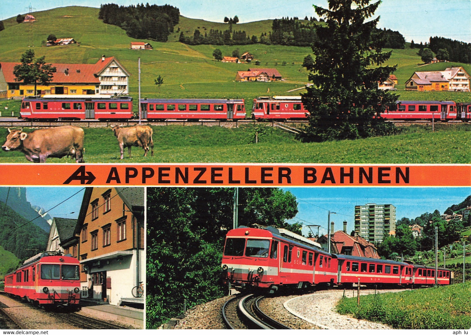 86O/16: * BAHNPOST * / GOSSAU - APPENZELL - GOSSAU (BP1126) - Bahnwesen