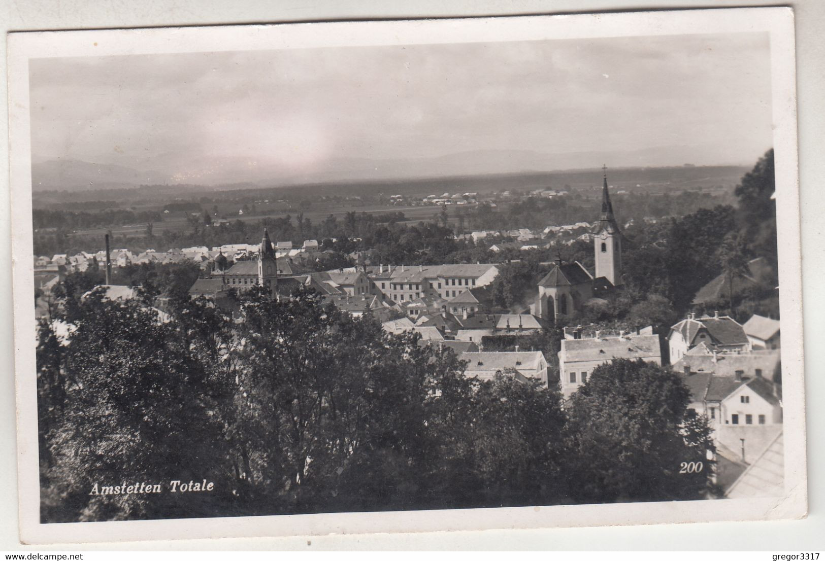 C4144) AMSTETTEN - Totale - ALT ! 1938 - Amstetten