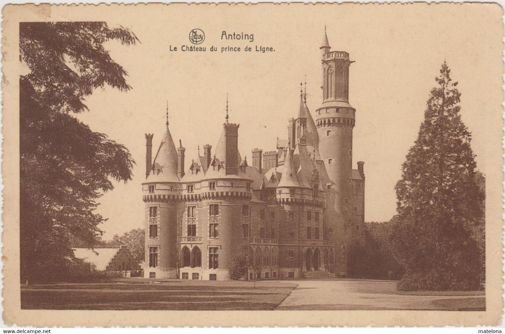 BELGIQUE HAINAUT ANTOING LE CHATEAU DU PRINCE DE LIGNE - Antoing