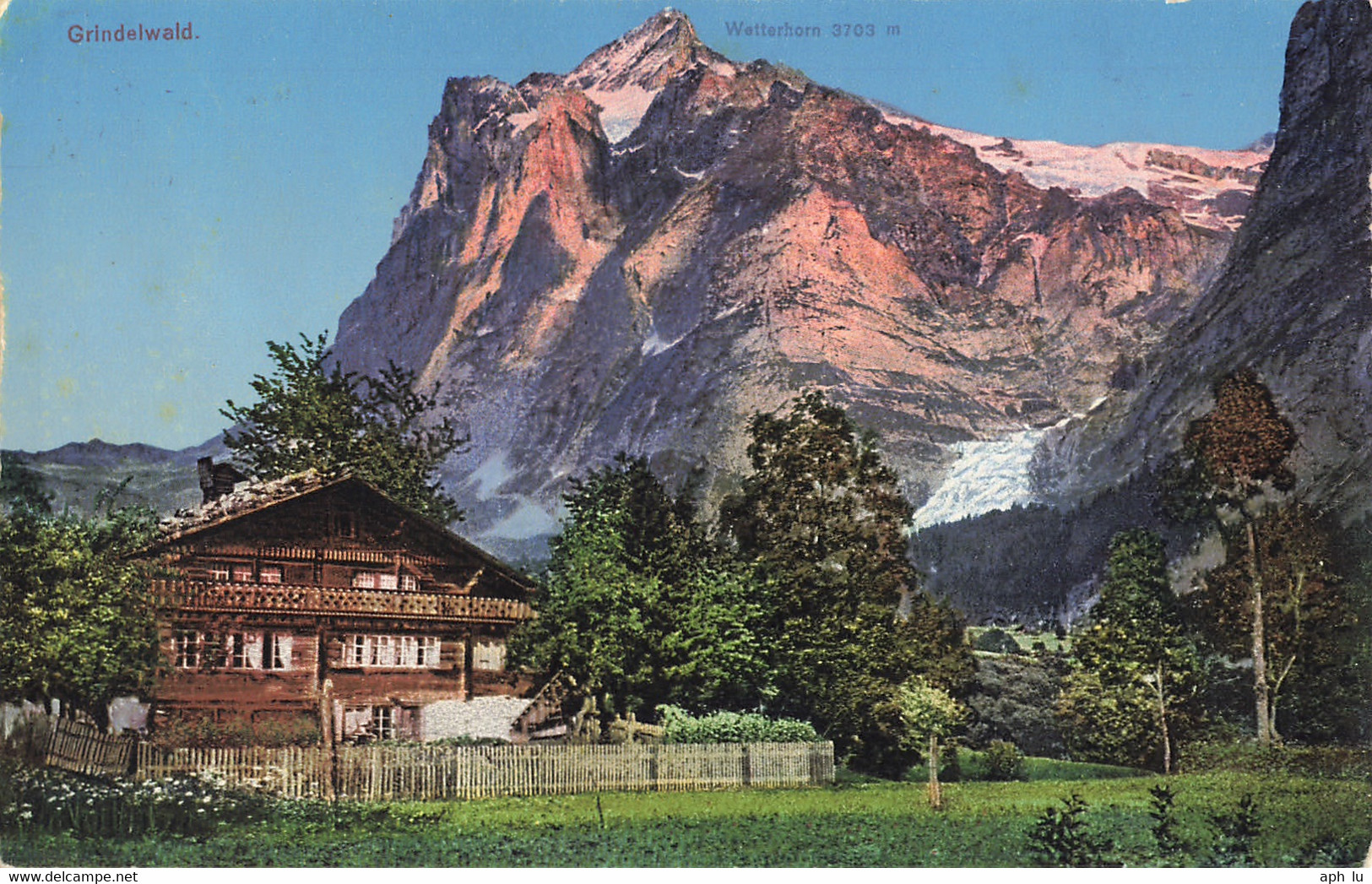 86B/35: INTERLAKEN - GRINDELWALD / * BAHNPOST * (BP1129) - Chemins De Fer