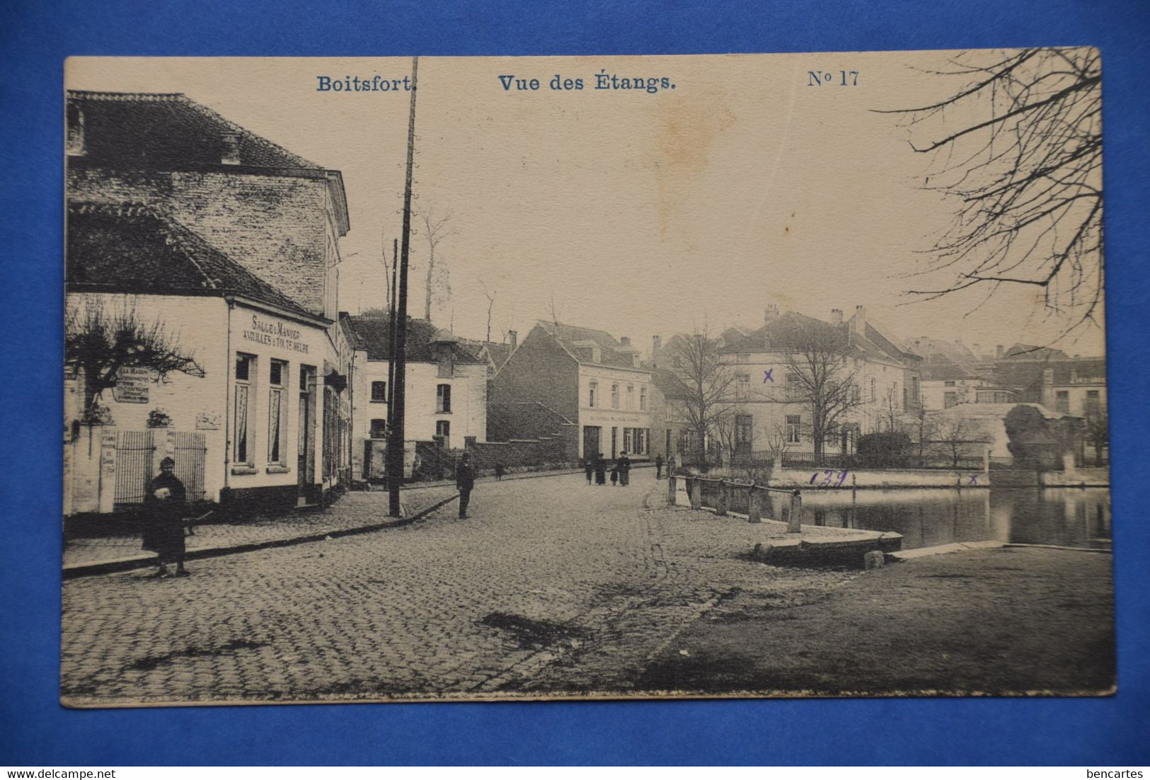 Boitsfort  1908: Vue Des Etangs Animée - Watermael-Boitsfort - Watermaal-Bosvoorde