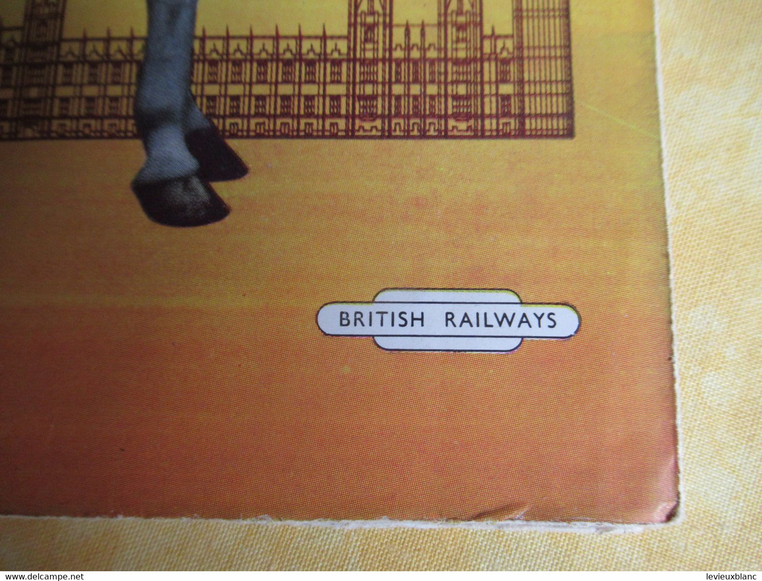 " LA GRANDE BRETAGNE Par Train Et Bateau "/ British Railways/ Jess Broad& Co/ Manchester/vers 1950-1960           PGC505 - Reiseprospekte