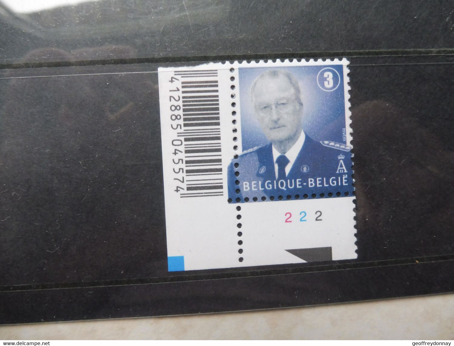 Plaatnummer Belgie / Numero De Planche Belgique  Albert Mnh Neuf **  Planche 2 ( 3697 ) Année 2007 - 1991-2000