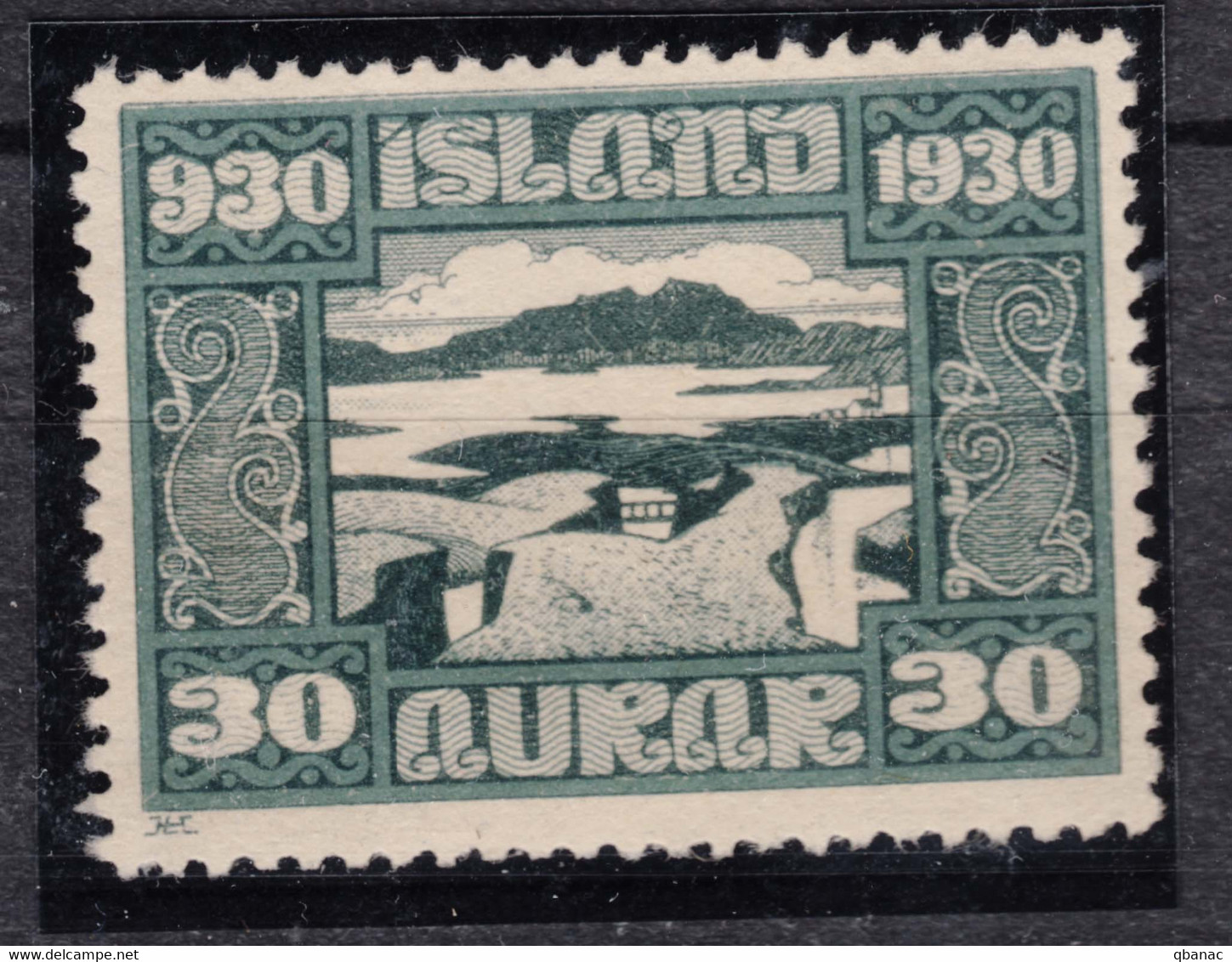 Iceland Island Ijsland 1930 Mi#132 Mint No Gum, No Hinge Mark - Nuevos