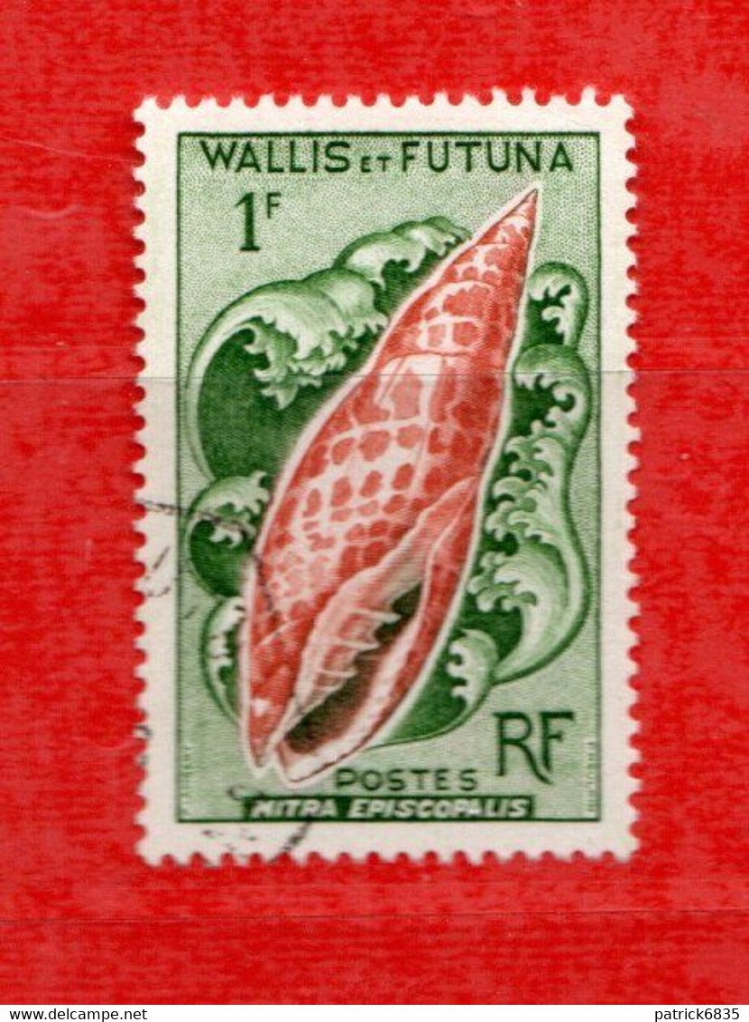 (Us.3) WALLIS Et FUTUNA °- 1962-63 - Coquillages  Yvert. 163. Used - Usados