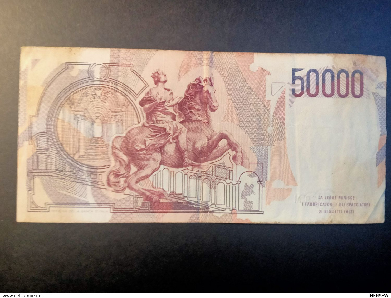 ITALIA 50000 LIRE 1984 P 113c USADO USED - Zu Identifizieren