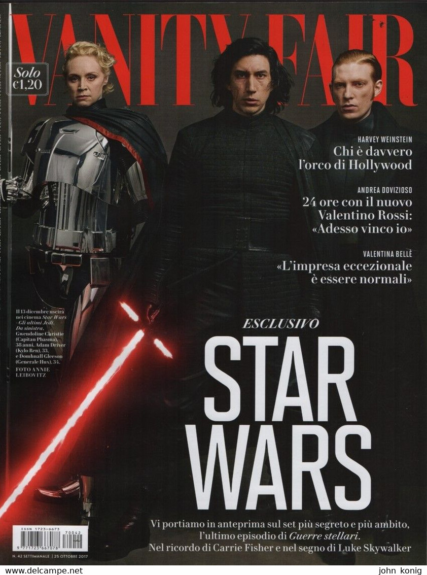 01-11-2017-Vanity Fair Italia - Ottobre 2017 (Star Wars) - Moda