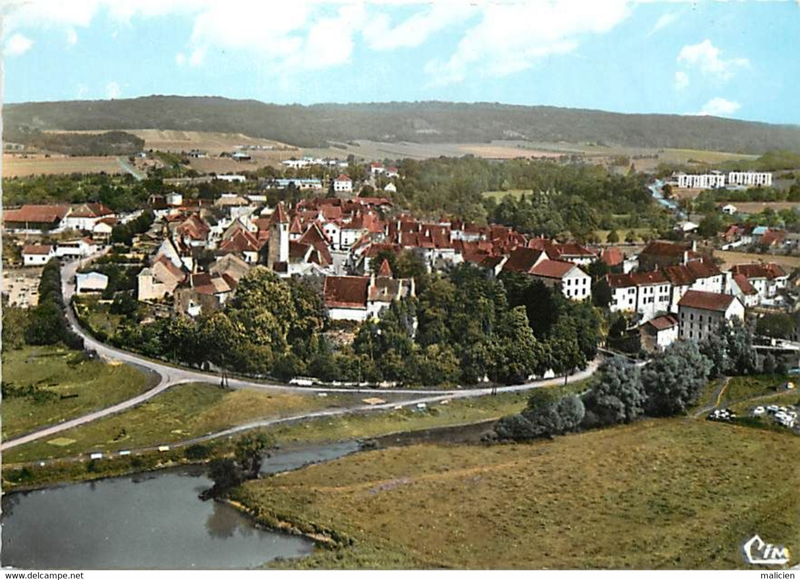 - Ref-AC70- Haute Saône - Marnay - Vue Aérienne - Le Pacquey - - Marnay