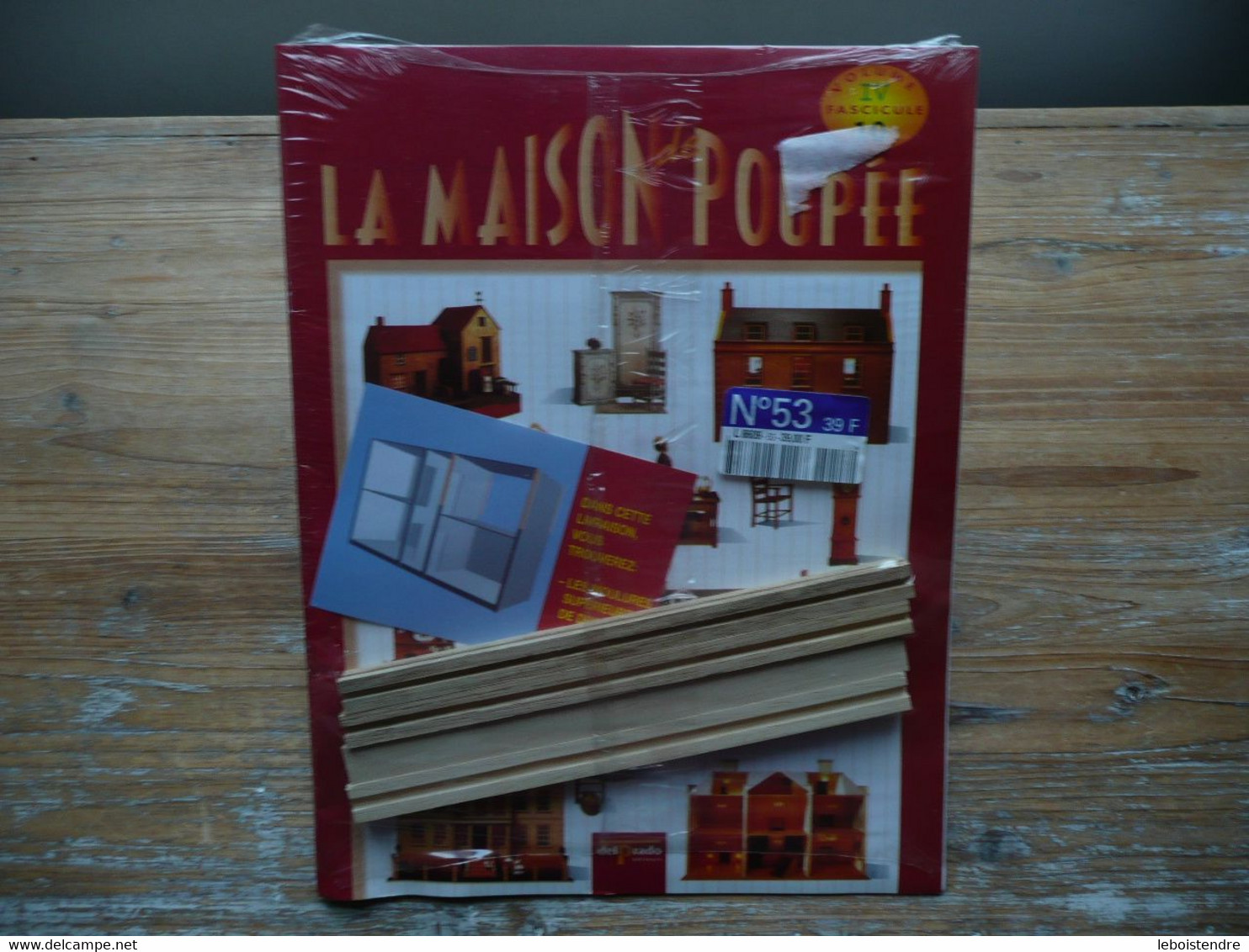 LA MAISON DE POUPEE N° 53 VOLUME IV FASCICULE 10 MOULURES SUPERIEURES DE DROITE DEL PRADO ED. SOUS BLISTER COMME NEUF - Maison & Décoration