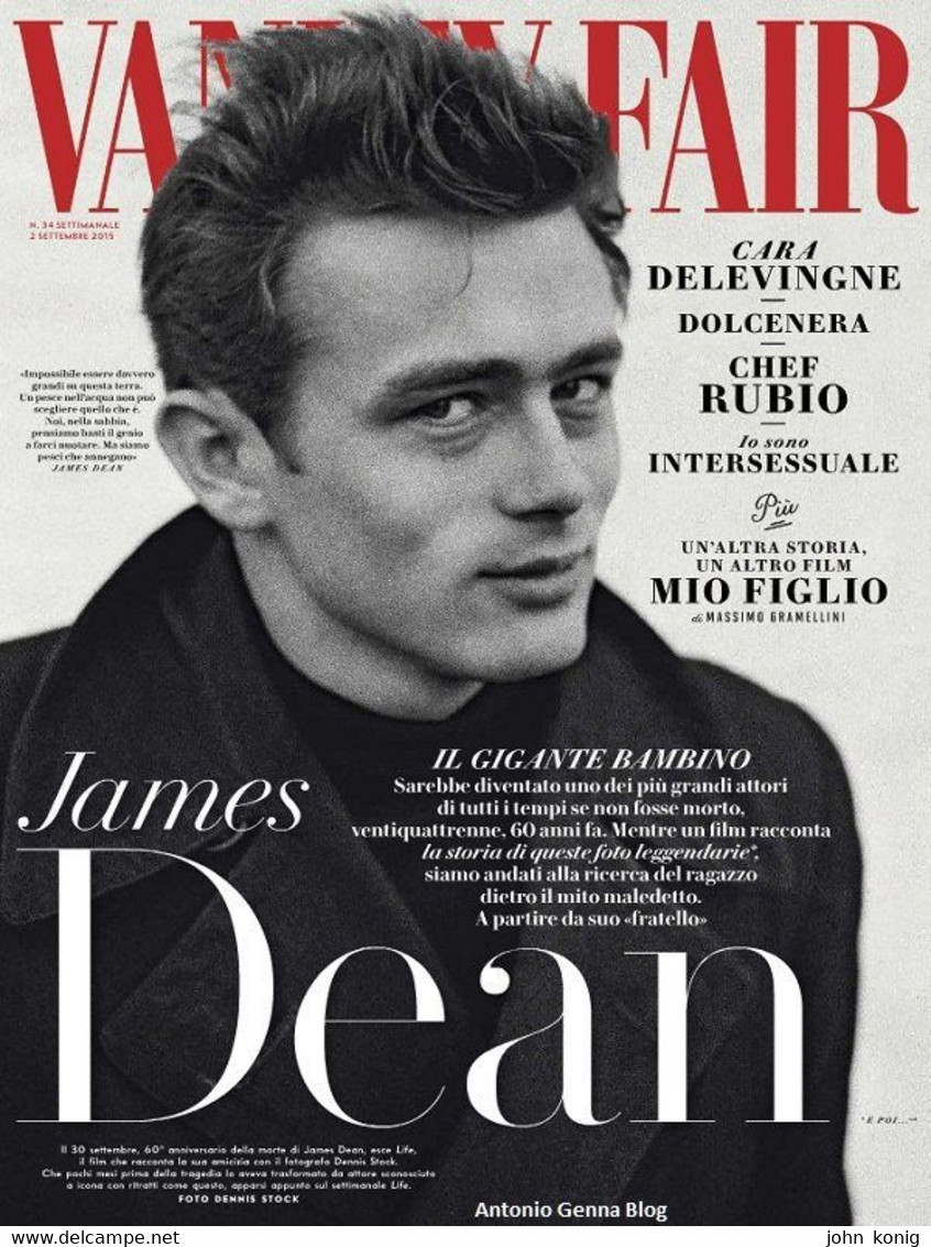 Vanity Fair Italia - 2015 - James Dean - Fashion