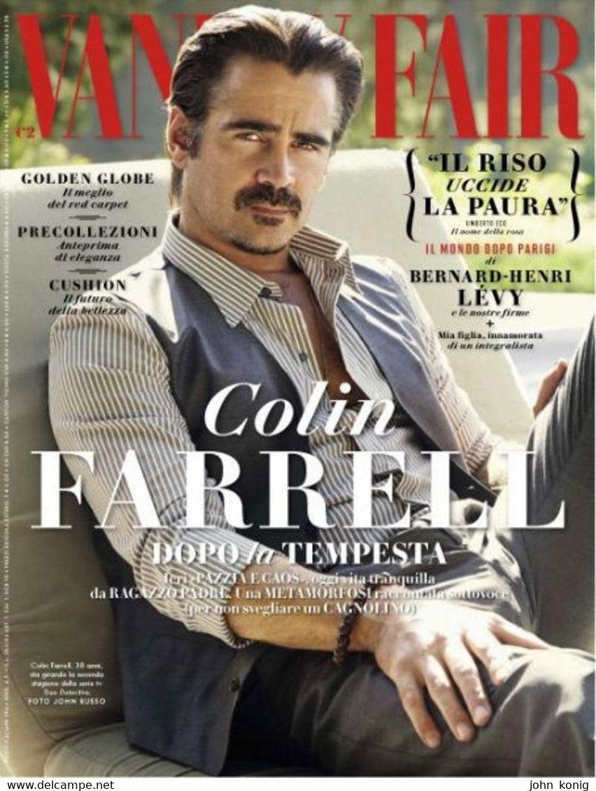 Colin-Farrell-Cover-Vanity-Fair Italia-02-2014 - Mode