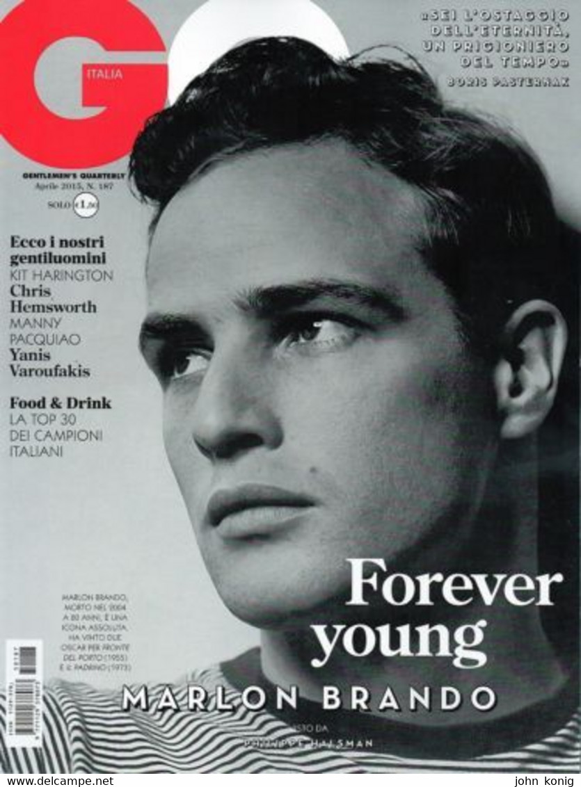 GQ Italia - Apr. 2015 - Marlon Brando - Mode