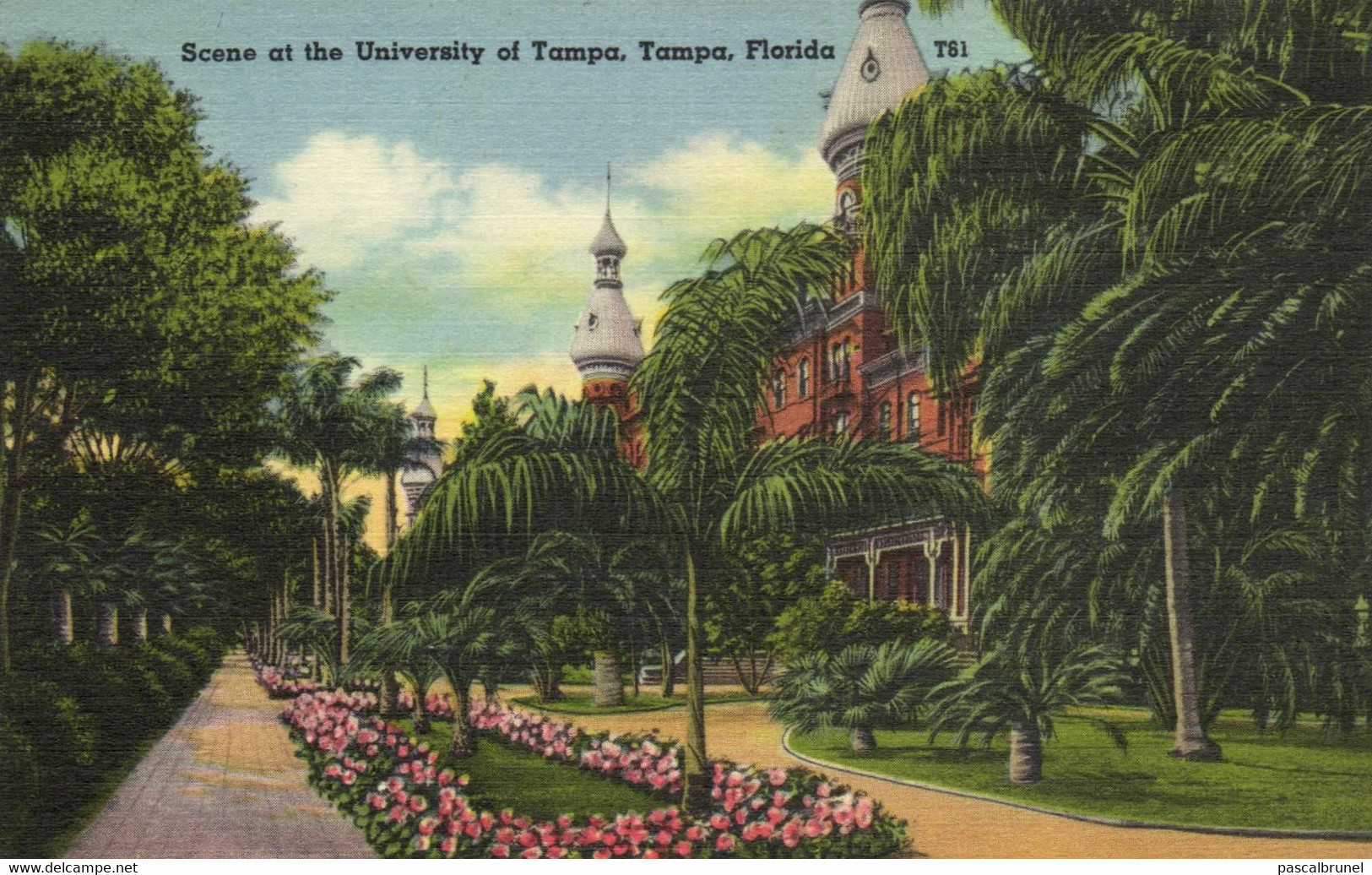 TAMPA - SCENE AT THE UNIVERSITY OF TAMPA - Tampa