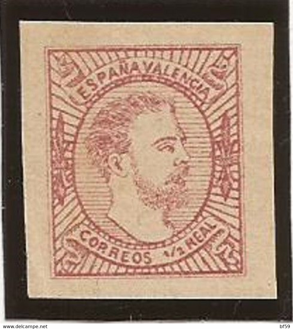 ESPAGNE - Carliste Emission De Valence - 1874 NEUF XX MNH - Grandes Marges Comme Toujours Pour Ce Timbre - Carlistes