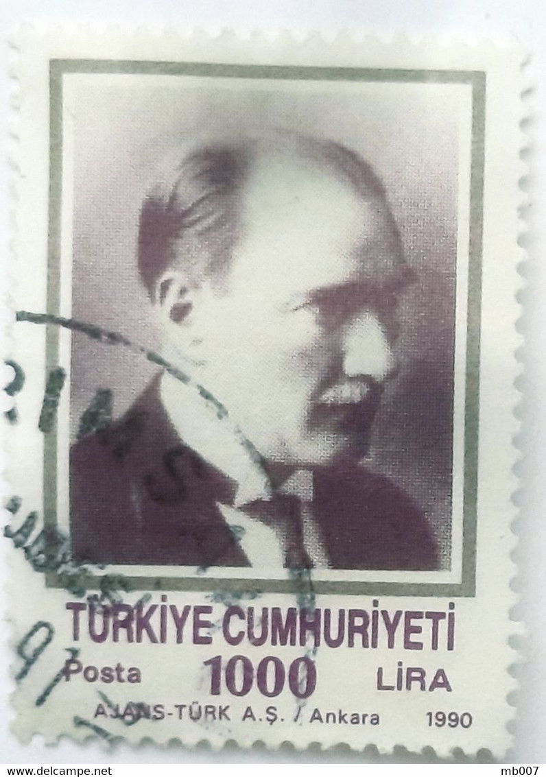 Turquie - Mustafa Kemal Atatürk - Oblitérés