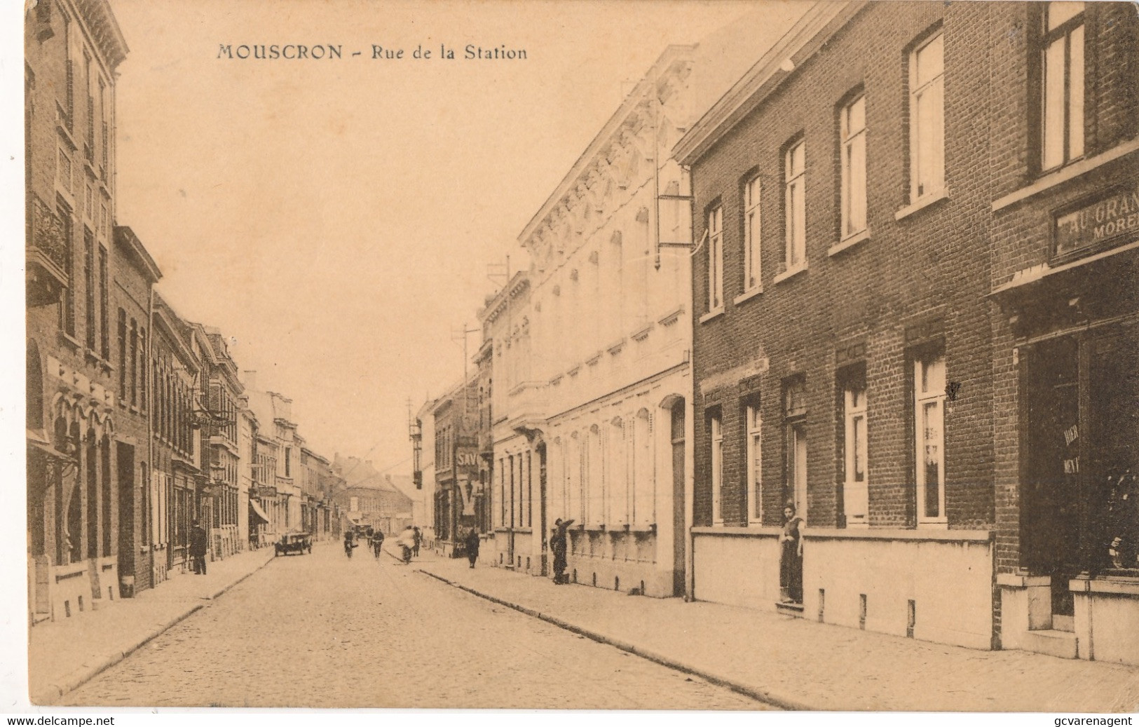 MOUSCRON  RUE DE LA STATION       ZIE AFBEELDINGEN - Mouscron - Moeskroen