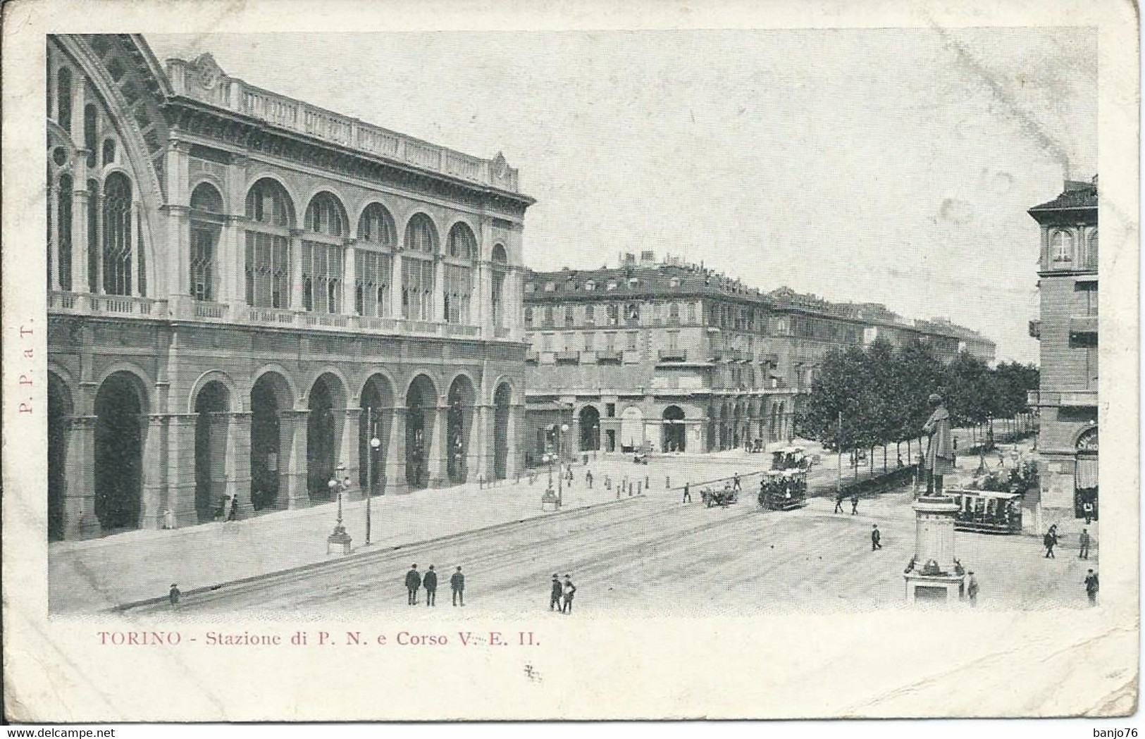 ITALIE - Torino - Turin - Stazione Di Porta Nuova E Corso V. E.  11 - Stazione Porta Nuova