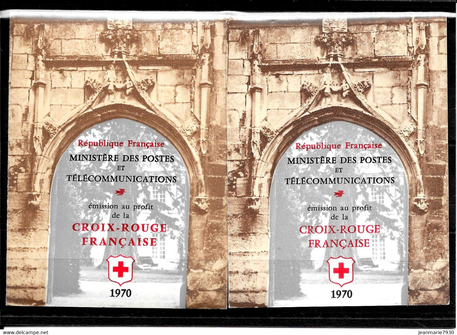 H46 - CARNET CROIX ROUGE N° 2019 Et 2019A DE 1970 NEUF** -COTE = 115.00 € - Croix Rouge