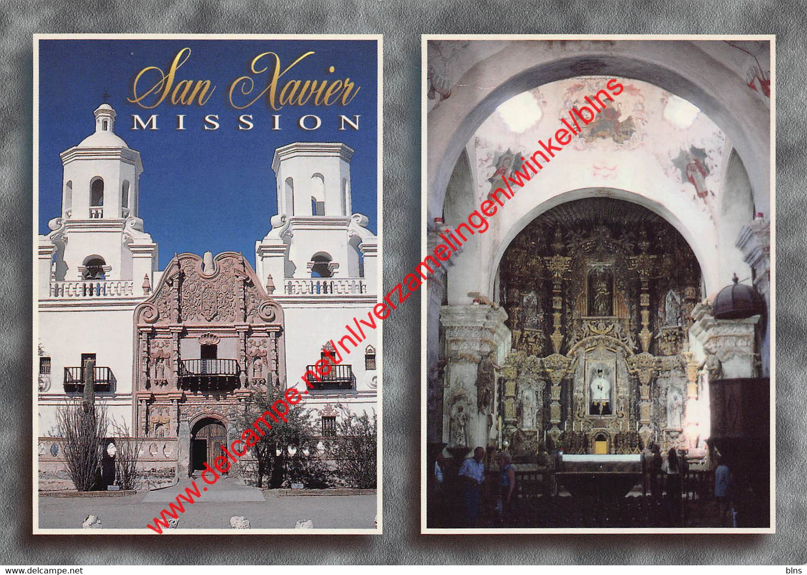 Tucson - San Xavier Mission - The White Dove Of The Desert - Arizona - United States USA - Tucson