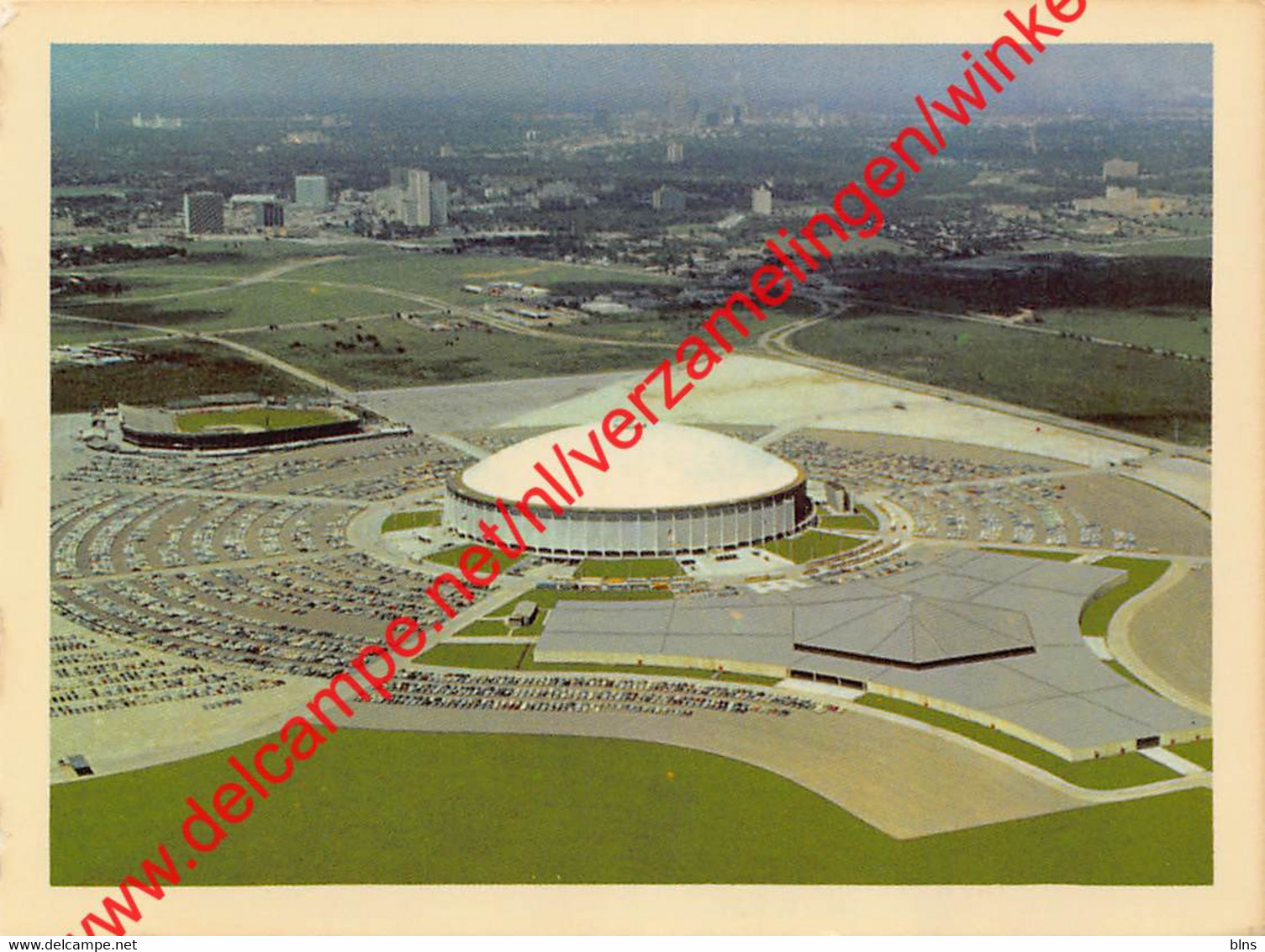 Trading Card 9,5x7cm - Astrodome Houston - Texas - United States USA - Houston