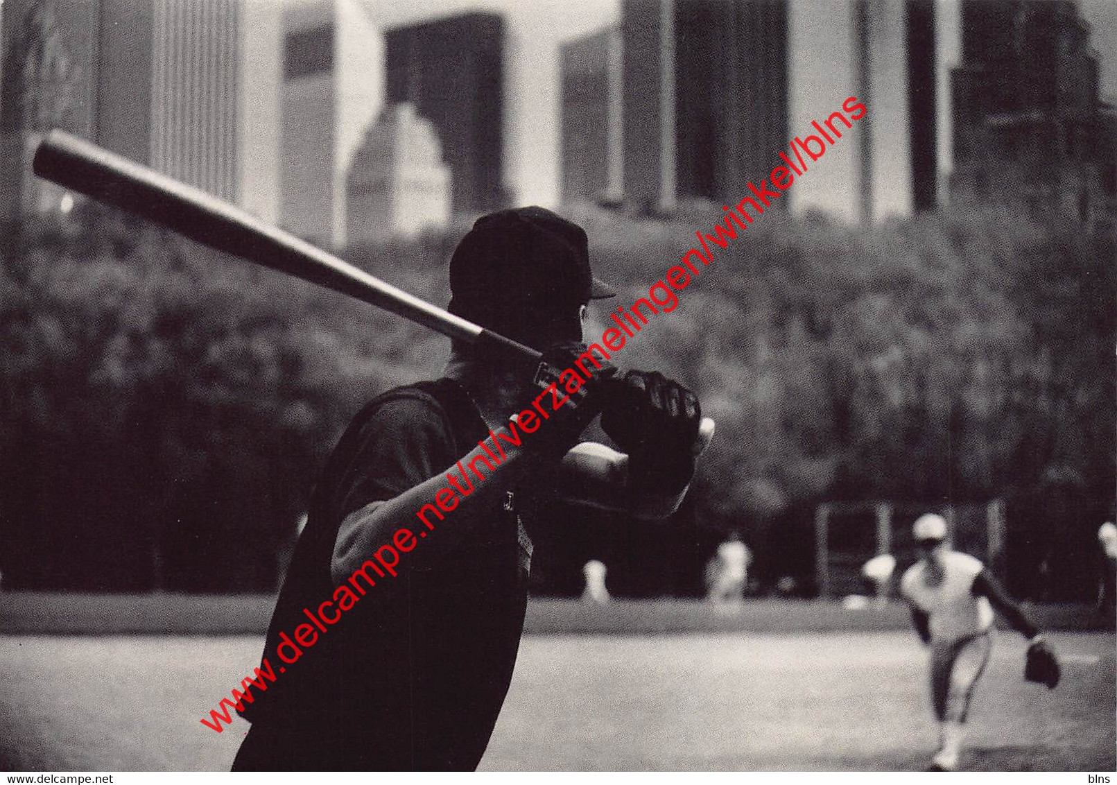 Playing Baseball In Central Park - Bertram Bahner - Baseball - Baseball