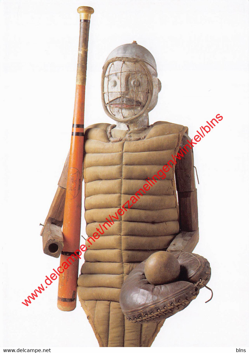 Figure Of Cathcher - Found In Hoboken - America Looks At Baseball - Baseball