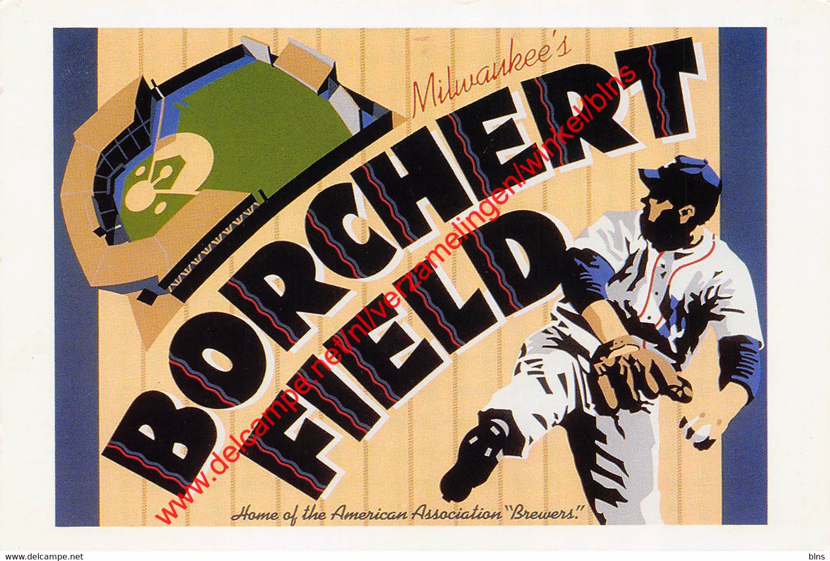 Milwaukee's Borchert Field - John T. McCarthy Jr. - Baseball - Honkbal