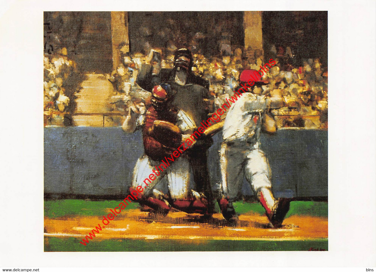 Going Down Swinging - 1982 - John Dobbs - Baseball Art - Baseball