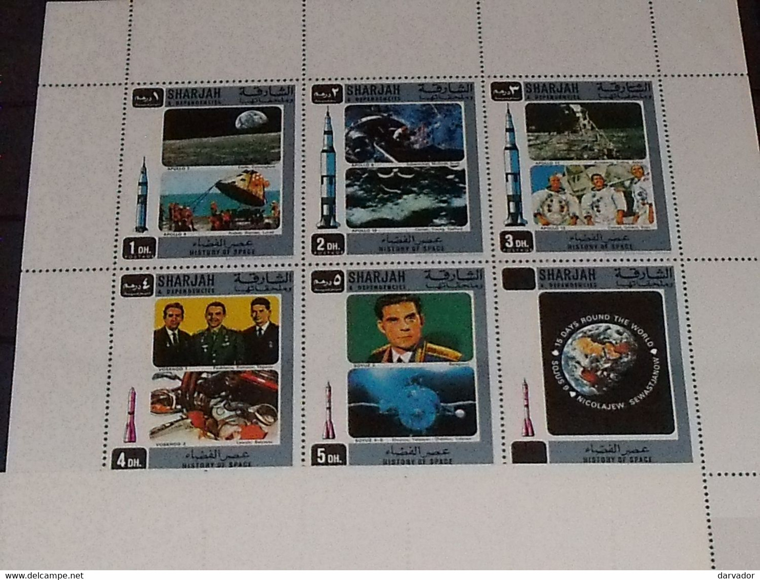 Caisse Bleu / Collection De Timbres Et Blocs Tous Neuf **, MNH (sauf 2 Dernière Photos ) , Cosmos , Espace , Cosmonaute - Colecciones