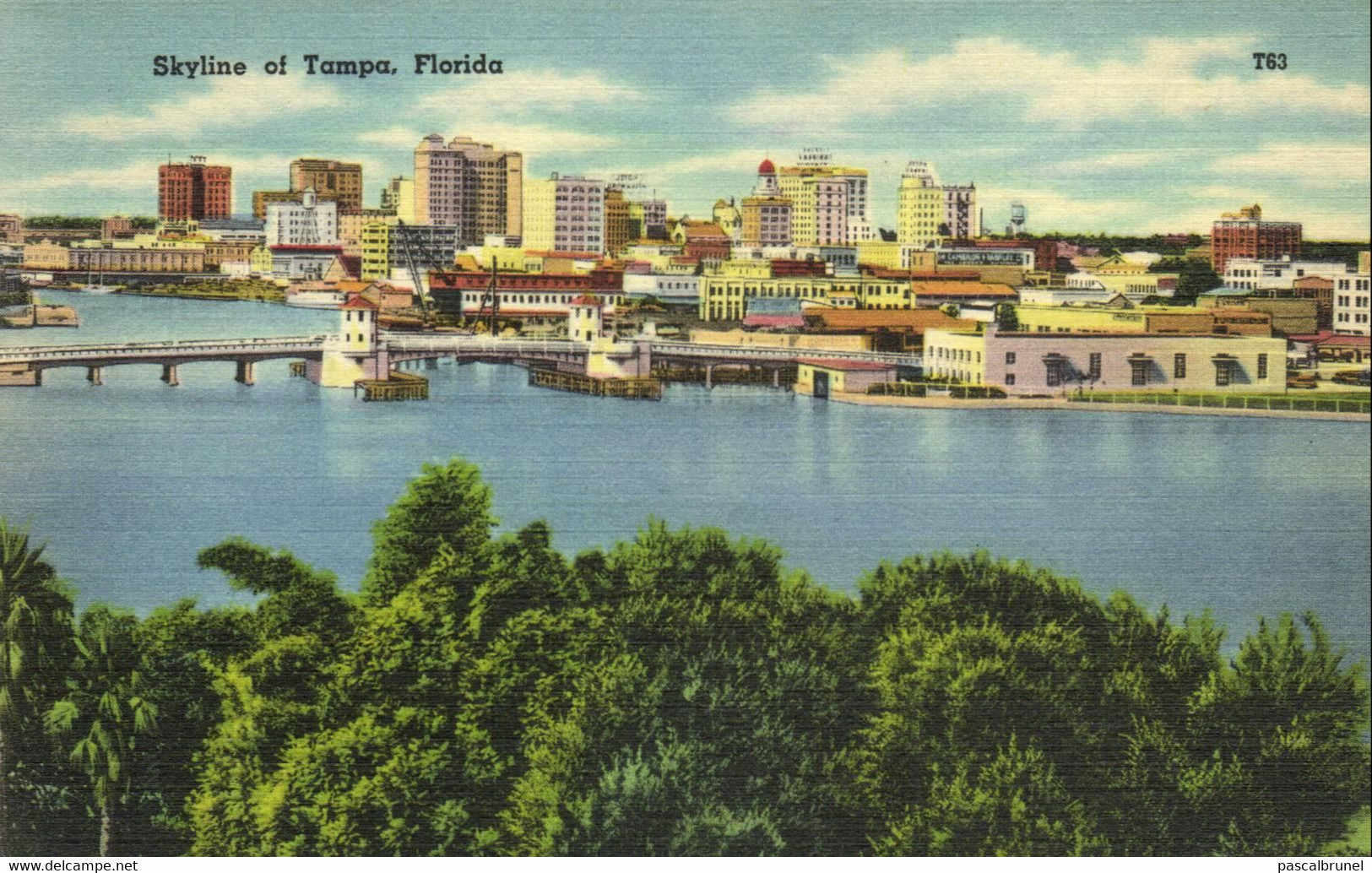 TAMPA - SKYLINE OF TAMPA - Tampa