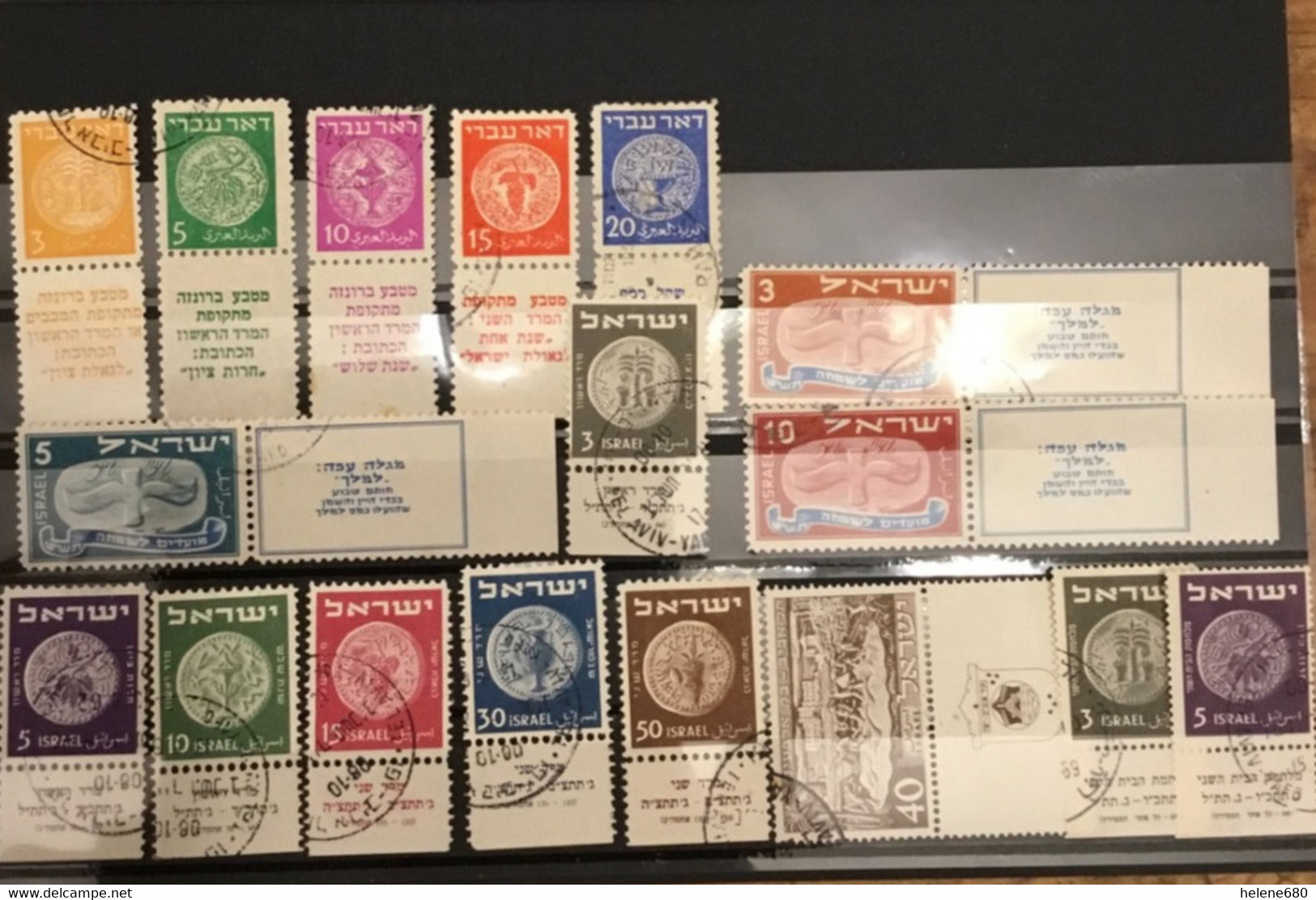 Très Joli Lot De 17 Timbres Du N°1 Au 38 - Used Stamps (with Tabs)