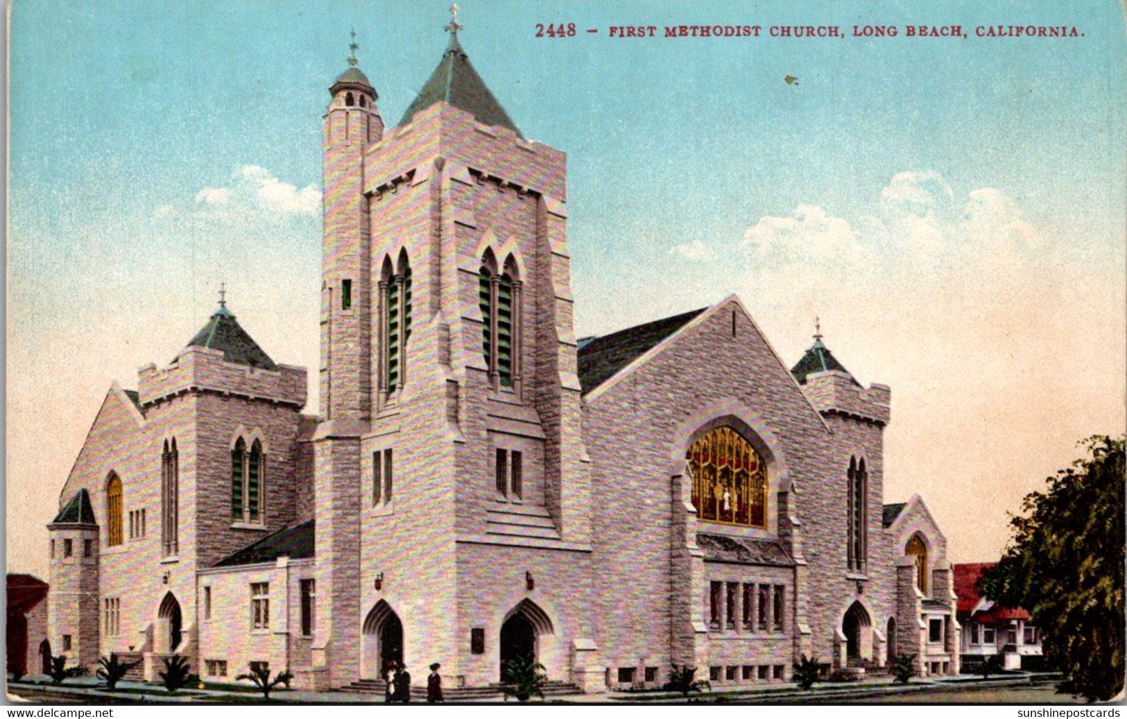 California Long Beach First Methodist Church - Long Beach