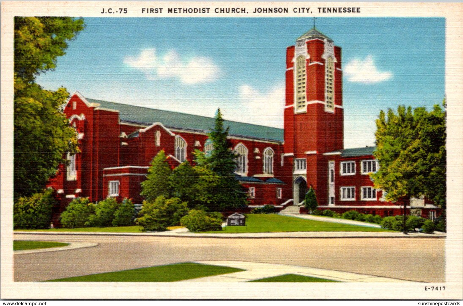 Tennessee Johnson City First Methodist Church - Johnson City