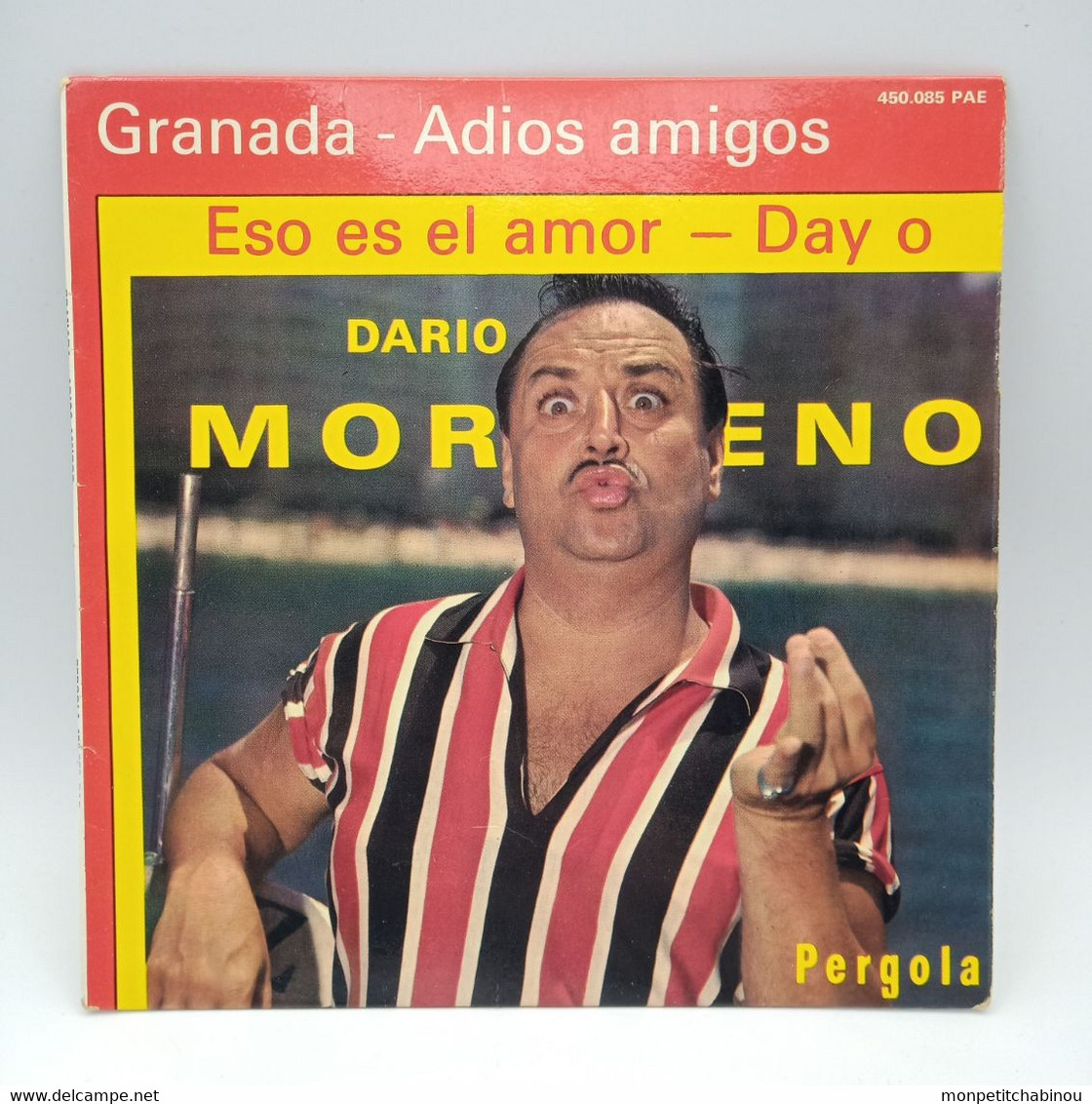 45T DARIO MORENO : Granada - Other - Spanish Music