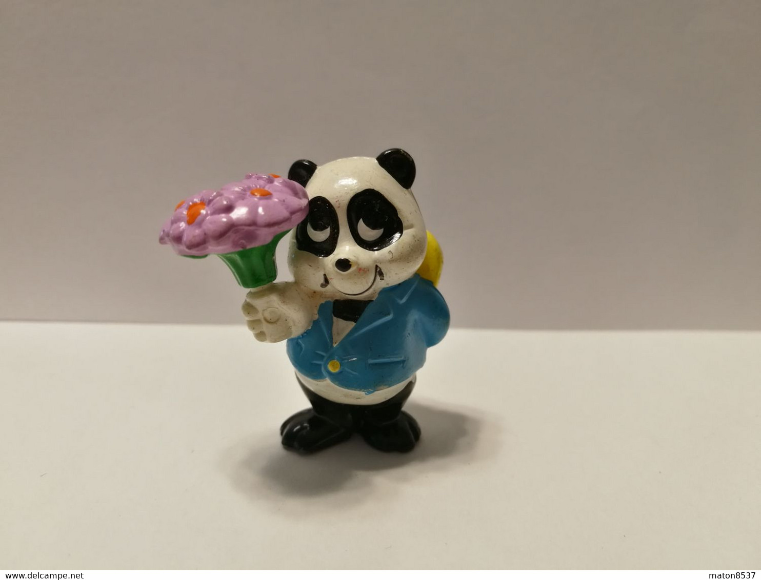 Kinder :  Panda Party - Italien 1994 - Toni Pensierino 1.1 - Stielende Strauss Unbemalt - Monoblocchi