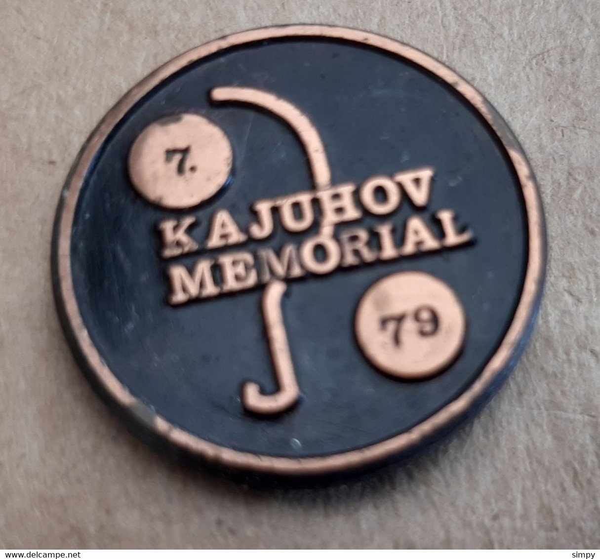 Table Tennis Tournament 7. Kajuhov Memorial  1979 Slovenia Pin Badge - Tischtennis